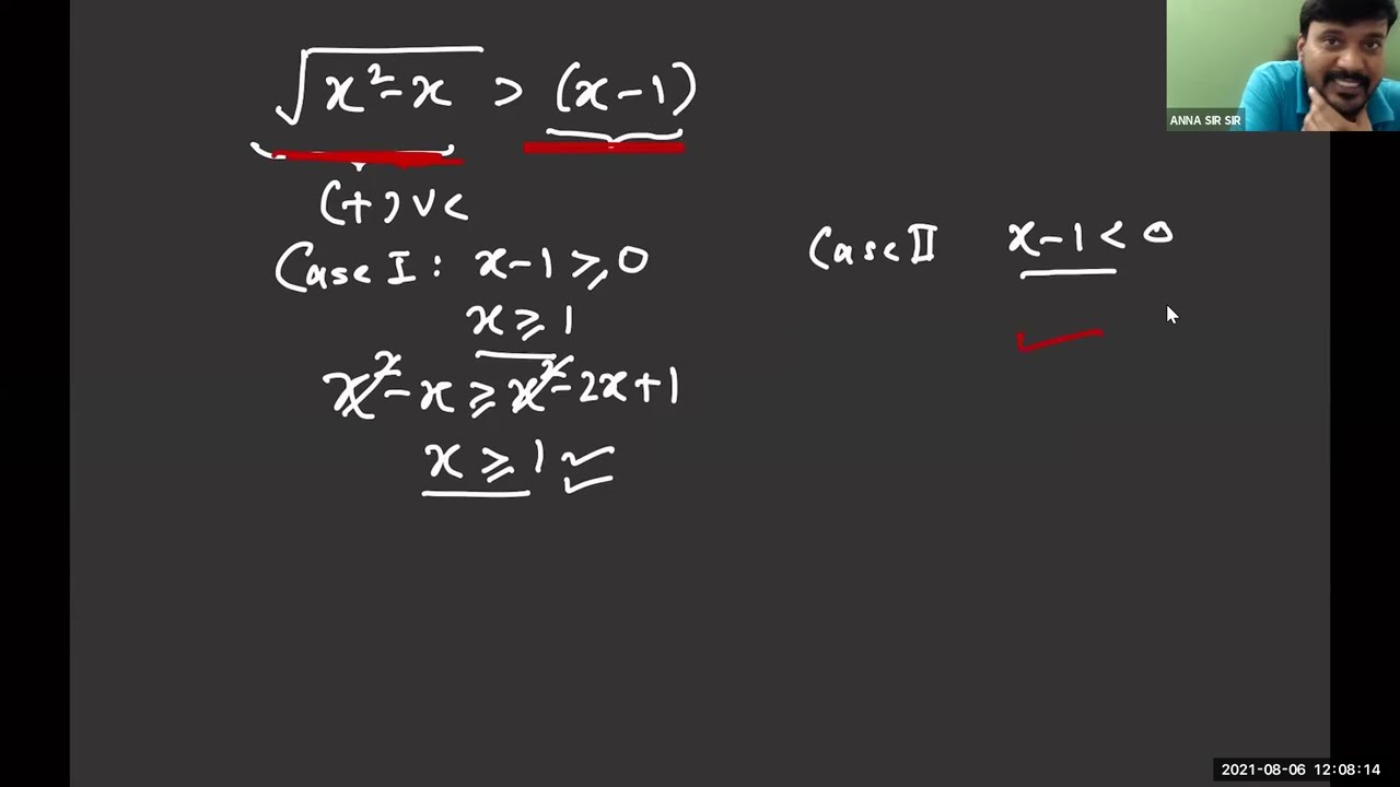 Inequality Lecture 3 By ANNA Sir 
