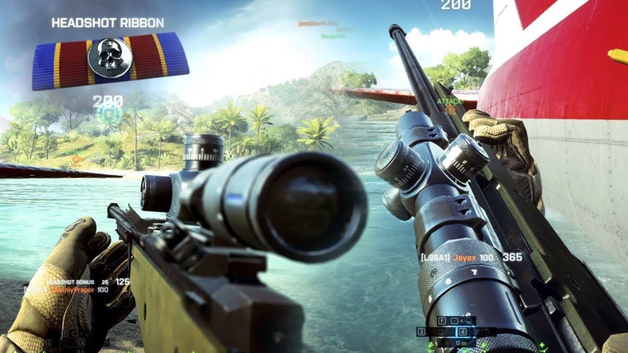 Battlefield 4: Sniper Defense - Lost Islands