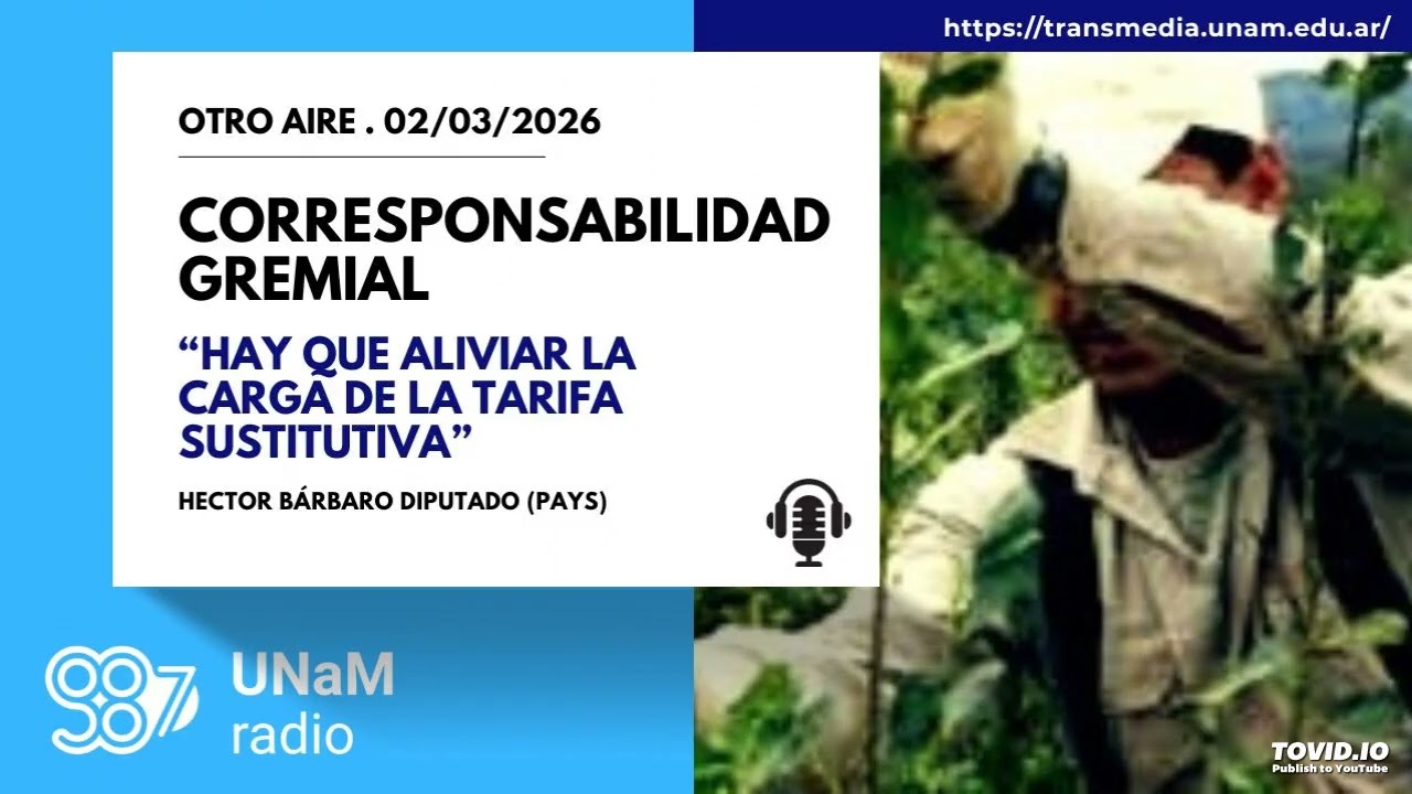 Héctor Cacho Bárbaro. Propone que el pequeño productor no pague la tarifa sustitutiva
