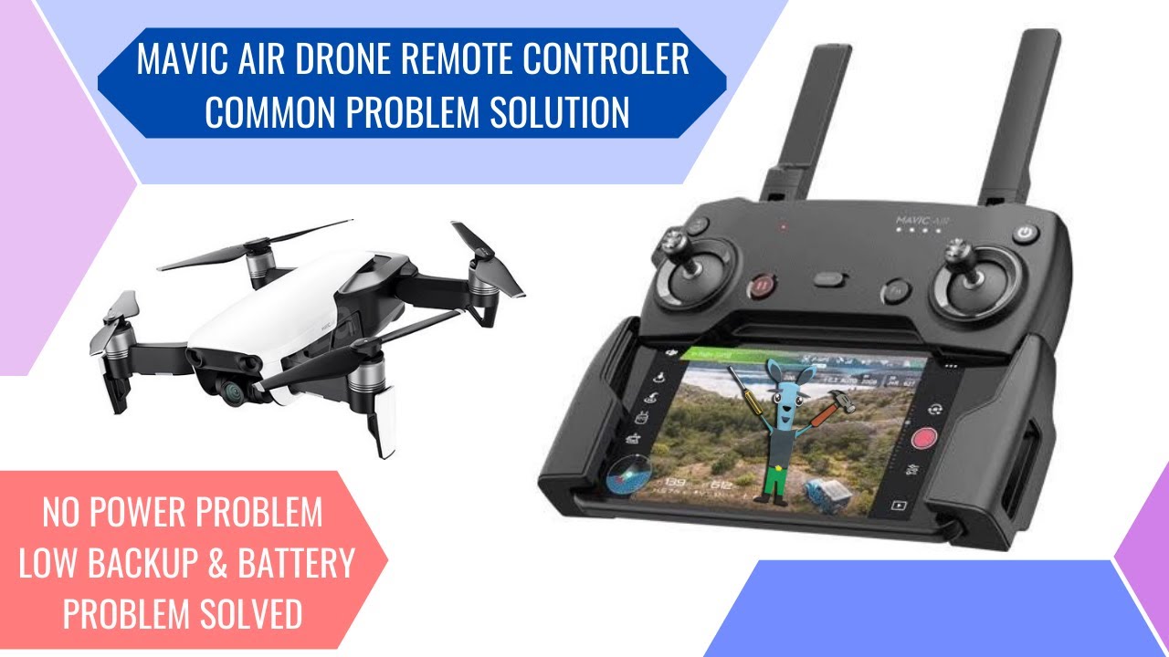 HOW TO REPAIR MAVIC AIR DRONE REMOTE CONTROLLER ? || NO POWER PROBLEM REPLACE BATTERY || EASY SOLN