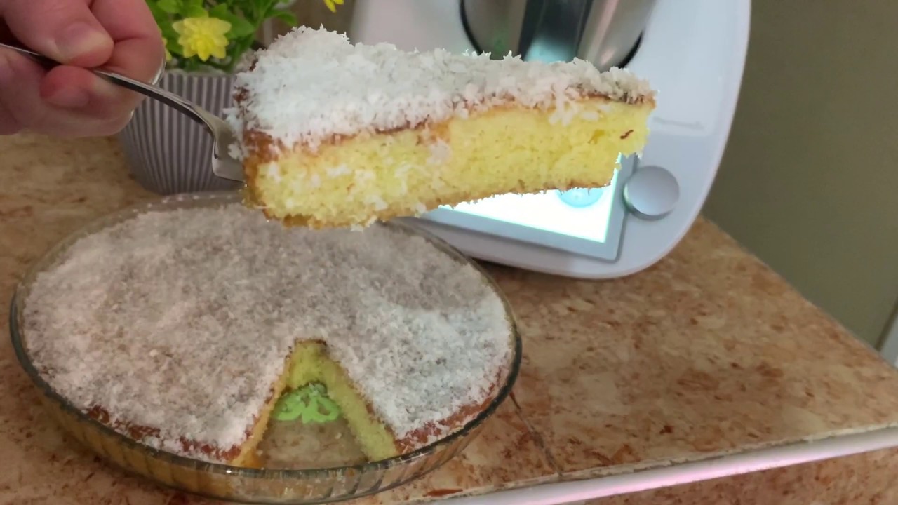 الذ بسبوسة ممكن تحضريها بالترموميكس(thermomix) او الخلاط العادي
