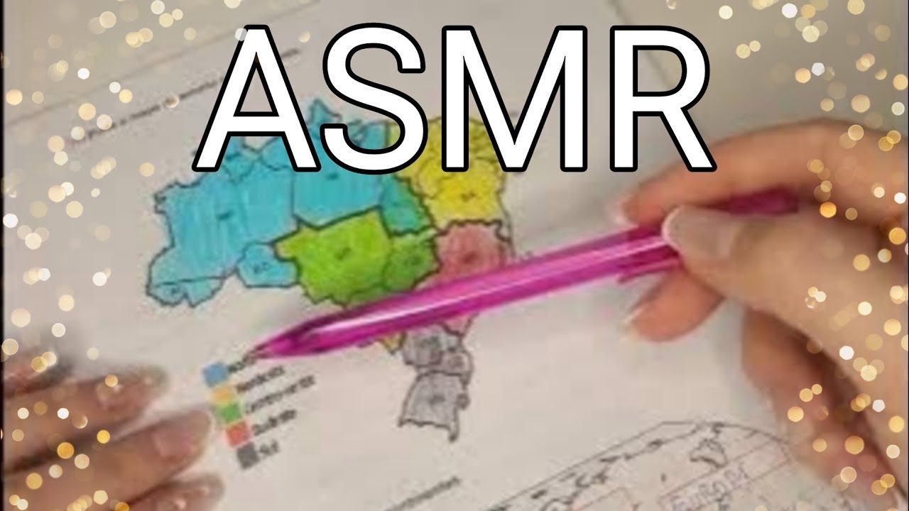 ASMR | VAMOS CORRIGIR PROVAS?  #gabiasmrcanal