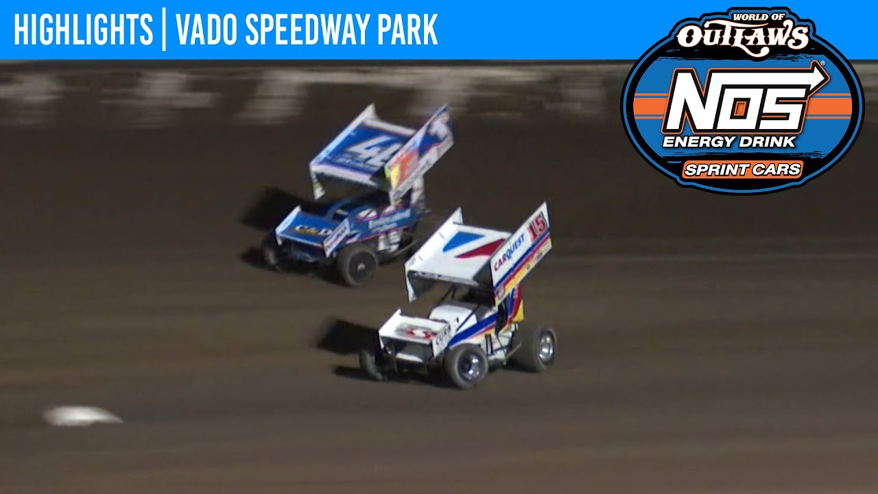 World of Outlaws NOS Energy Drink Sprint Cars | Vado Speedway Park | September 5, 2025 | HIGHLIGHTS