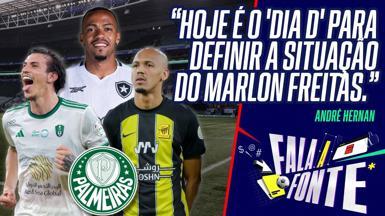 PALMEIRAS NO MERCADO: MARLON FREITAS VEM? IBAÑEZ E FABINHO 'NA MIRA' DO VERDÃO E MAIS | FALA A FONTE
