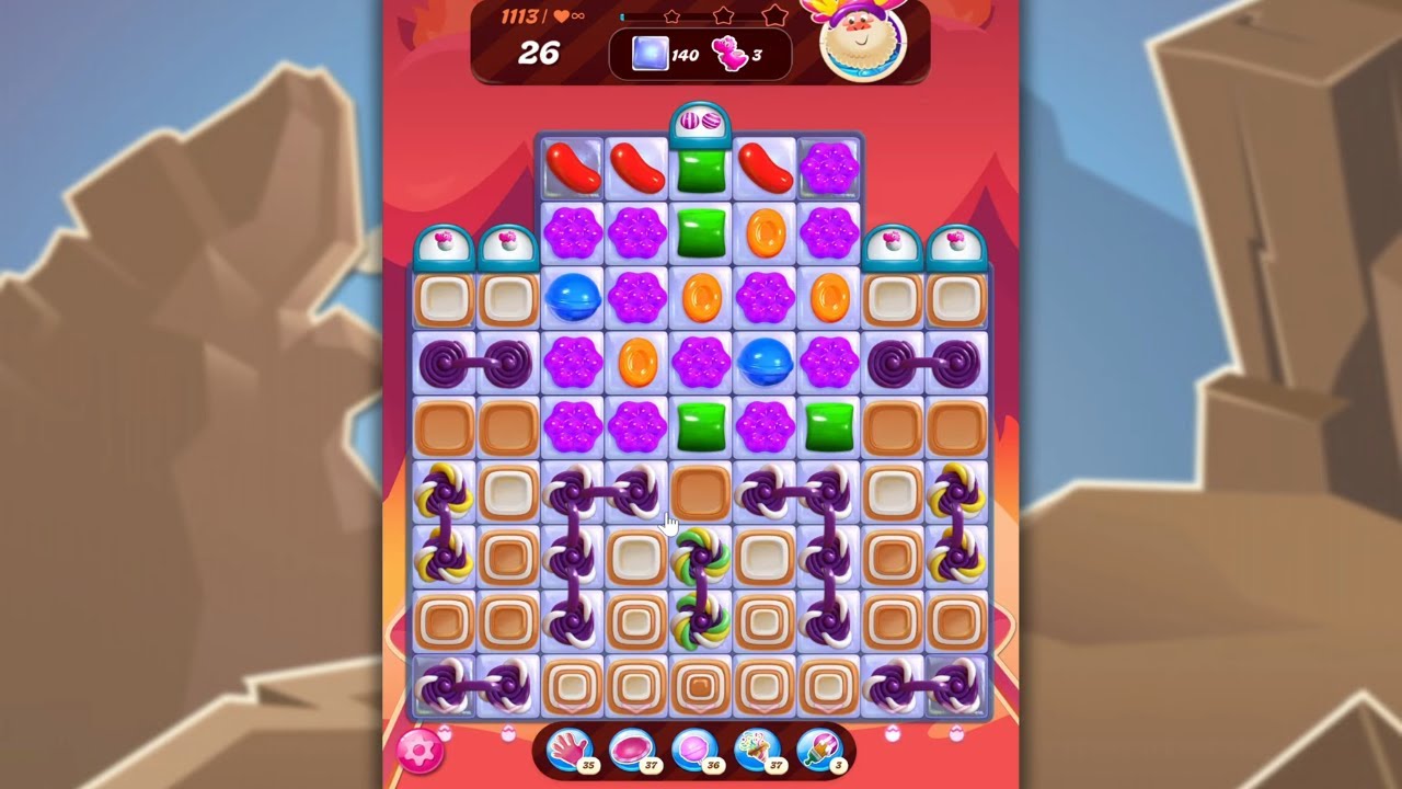 Candy Crush Saga LEVEL 1113 NO BOOSTERS (new version)🐟☑️