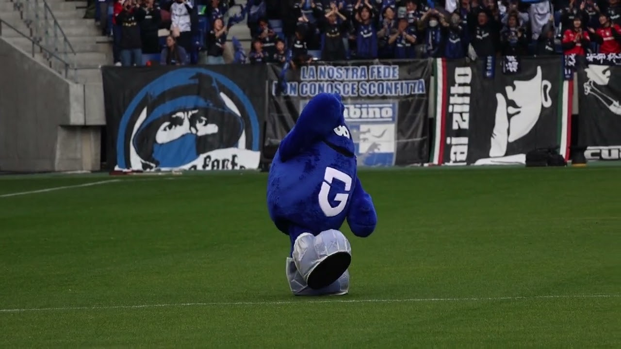2026年ガンバ大阪対名古屋グランパス。オープニング。