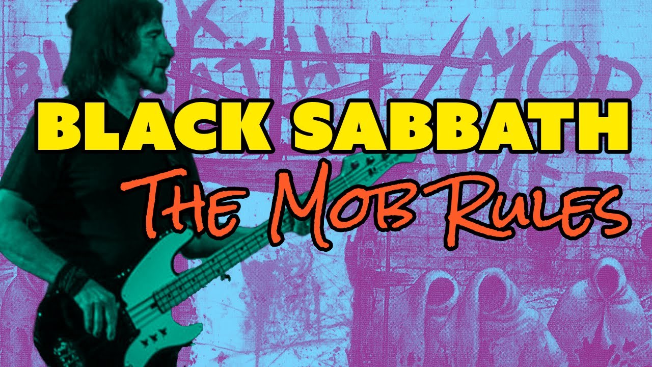 Bass Lesson + Bass TAB // The Mob Rules by Black Sabbath