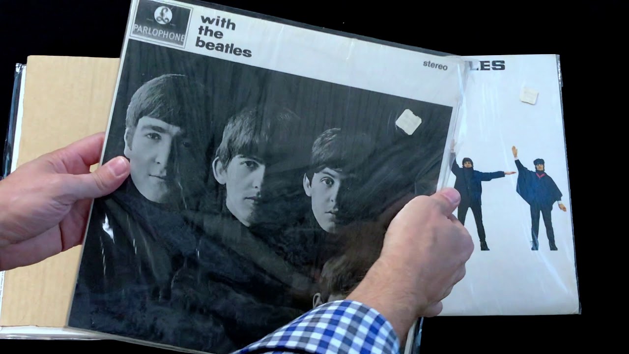 Распаковка оригинальных запечатанных британских пластинок Beatles 1960-х годов