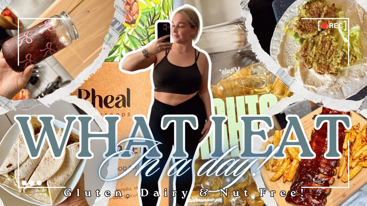 Dairy, Gluten & Nut Free What I Eat In A Day! ✨