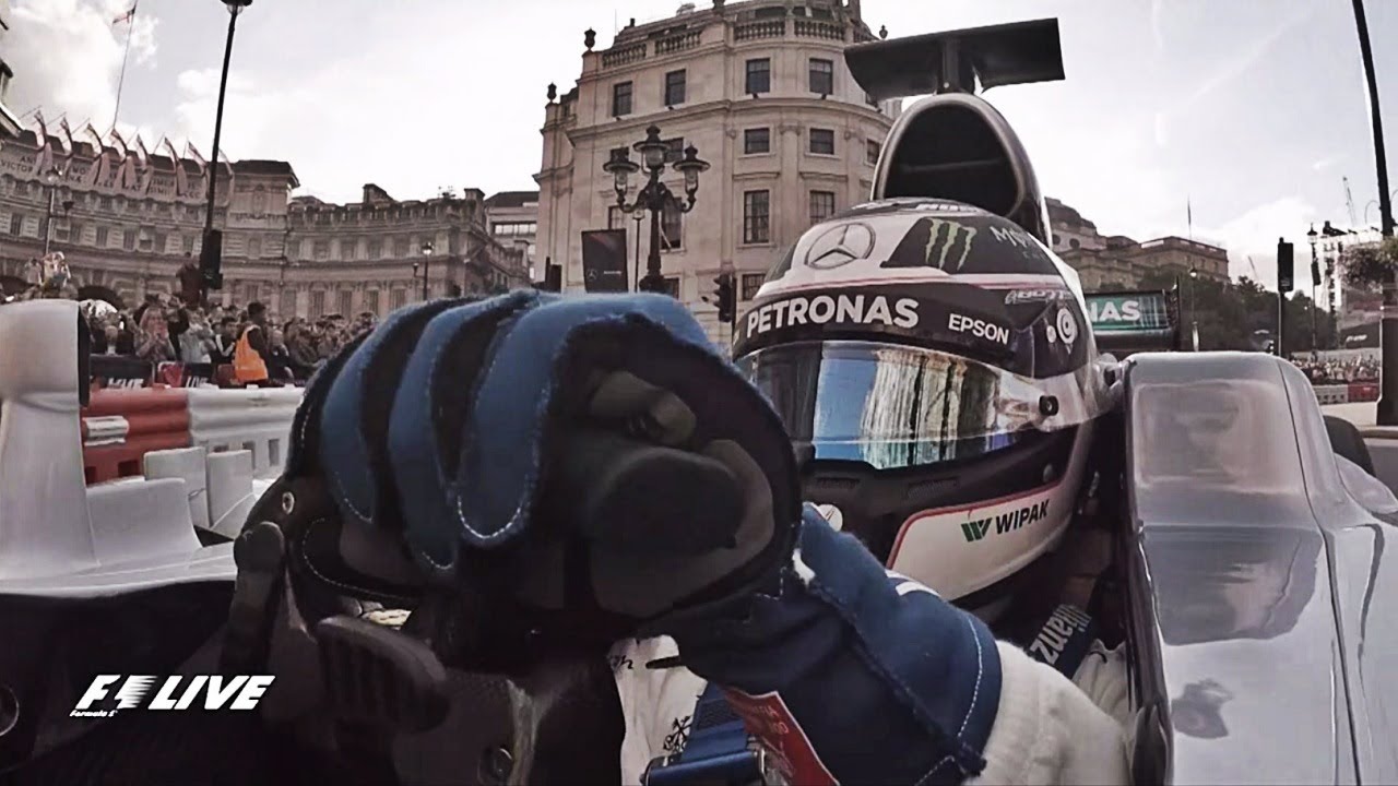 F1 Live on the Streets of London – Onboard with Valtteri!
