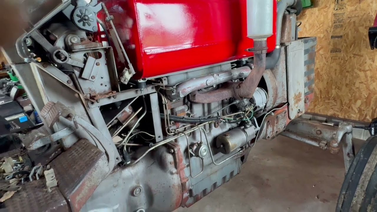 Massey Ferguson 180 Diesel Power Steering Line Routing