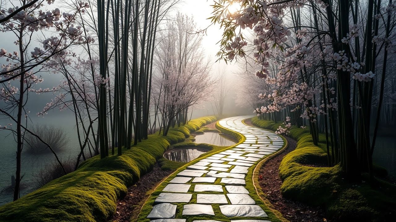 Peaceful Music with Nature Sounds 🌿 Gentle Sleep Music for Restful Nights, Spa Relaxation & Healing