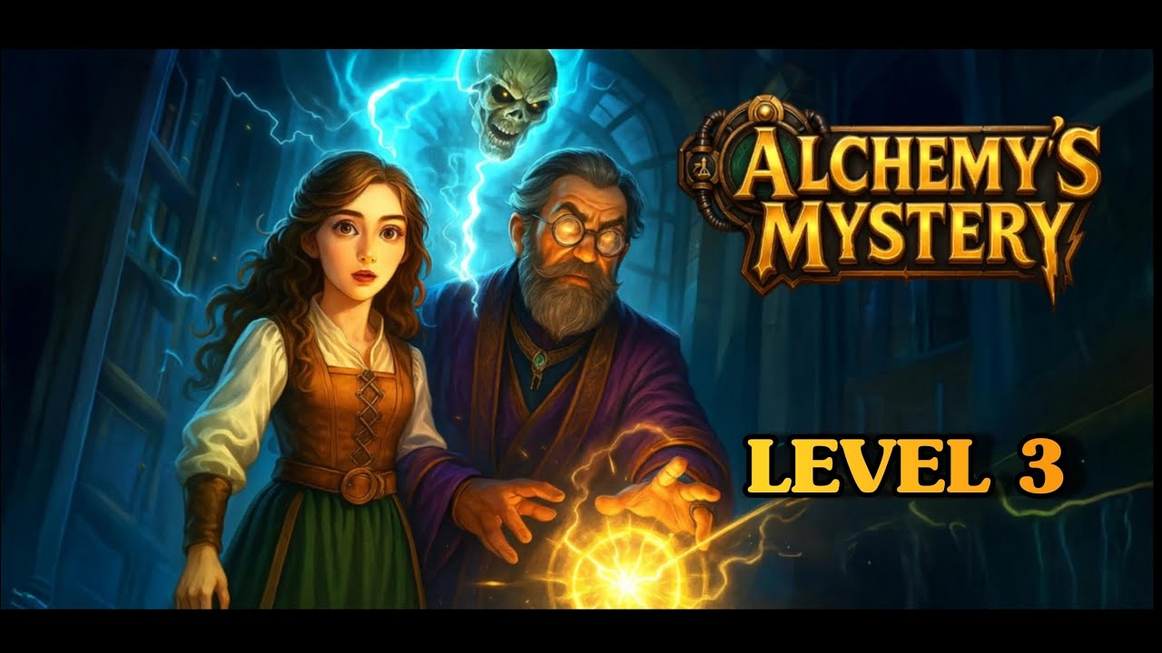 Exit Door : Alchemy's Mystery Level 3 Walkthrough (HFG - ENA Games)