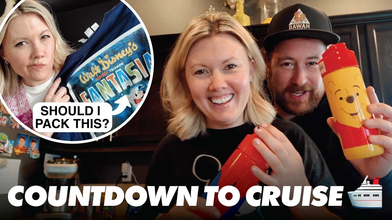 Disney Cruise Countdown + WDW Prep | Last Minute Things Before We Leave! ✨🚢
