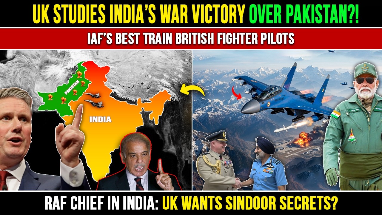 Историческое событие: ВВС Индии обучают британских пилотов после победы над Пакистаном | Новости ...