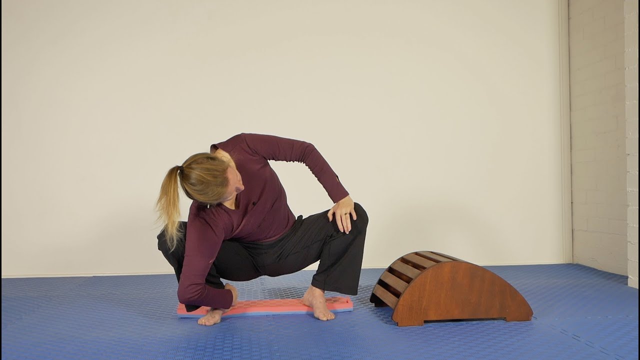 Remove tension from your neck, middle back, and abdomen