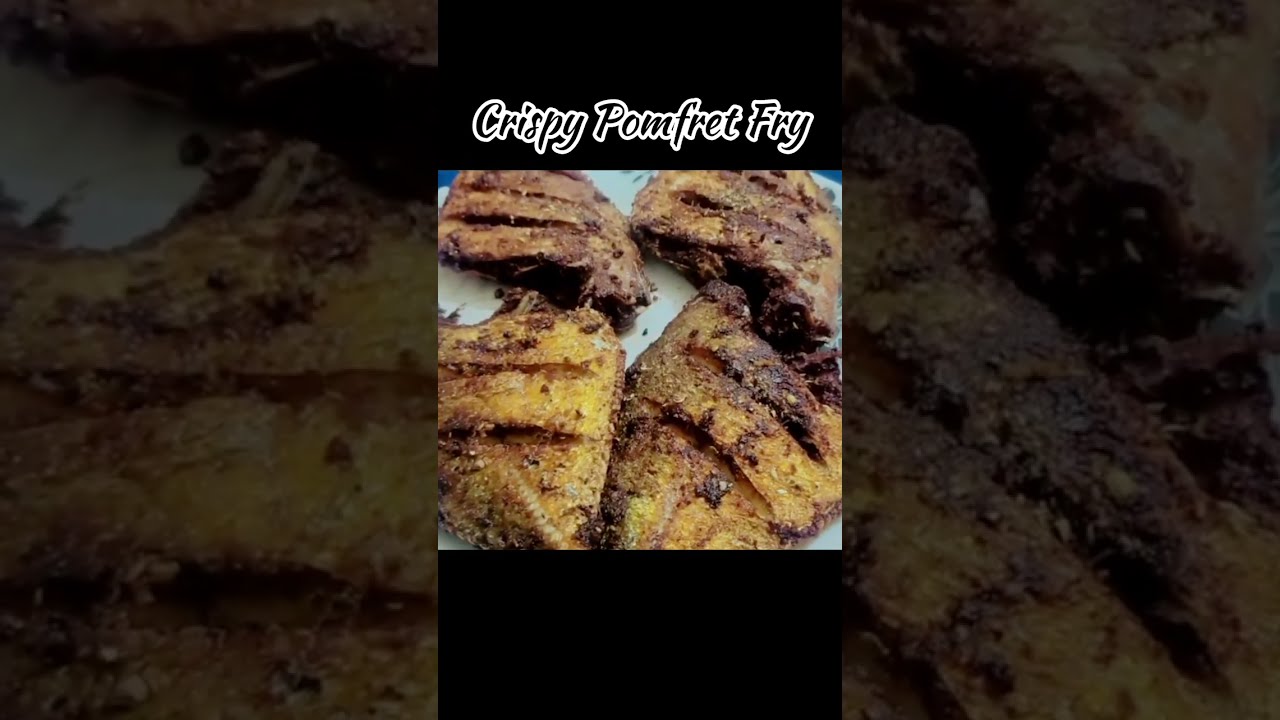 Crispy Pomfret Fry 