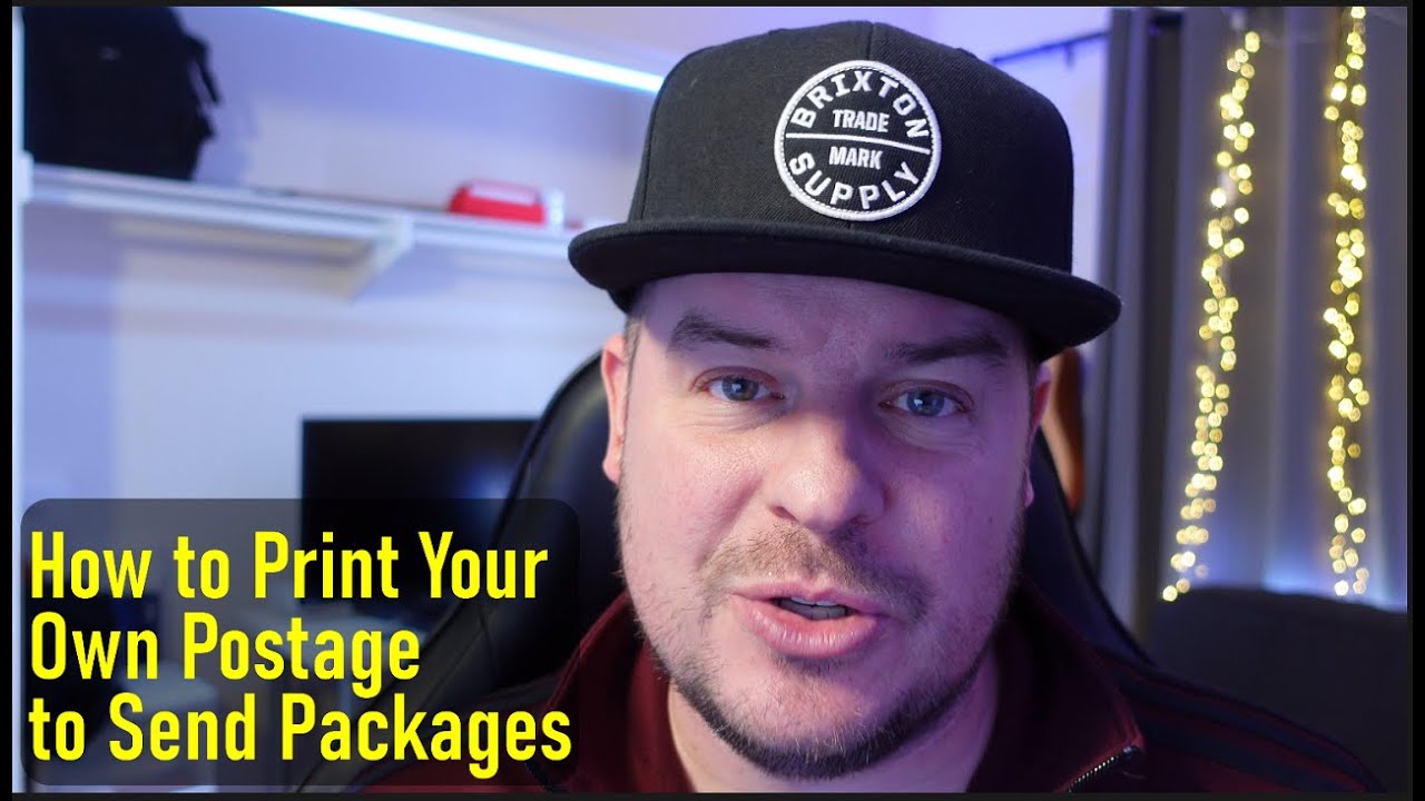 How to Print Postage for Packages at Home | Save Time and Don't Wait in Line!
