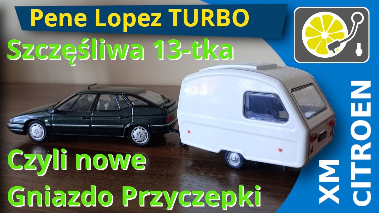 Przer&oacute;bka gniazda przyczepy z 7 pin na 13pin, schemat Citroen XM, dla Platforma rowerowa, box na hak
