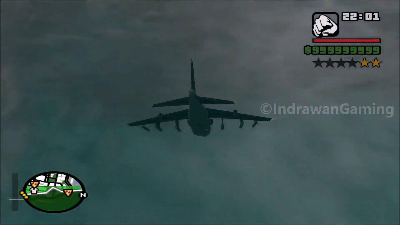 GTA San Andreas - Wasted And BOOM #216 (Plane Crash)