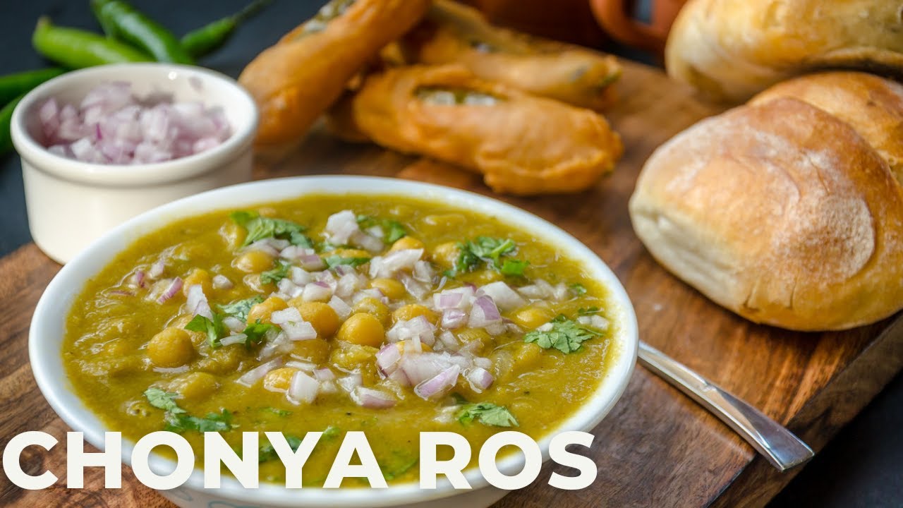 Lipsmacking Chonya Ros | White Pea Curry | Goan Chonya Ros | Easy Breakfast Recipe