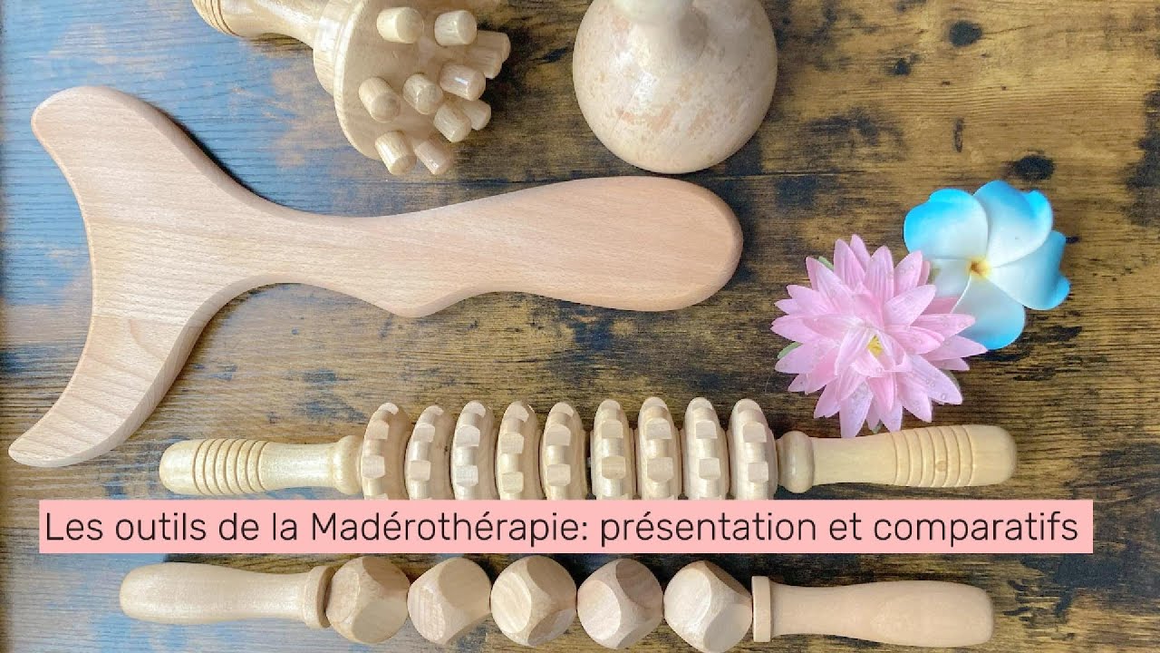 Présentation et comparatifs des outils de la madérothérapie  #maderothérapie #formationmassage
