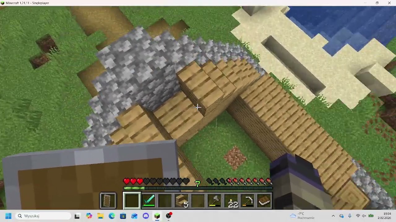domek... część.2(minecraft surviwal odc.5)