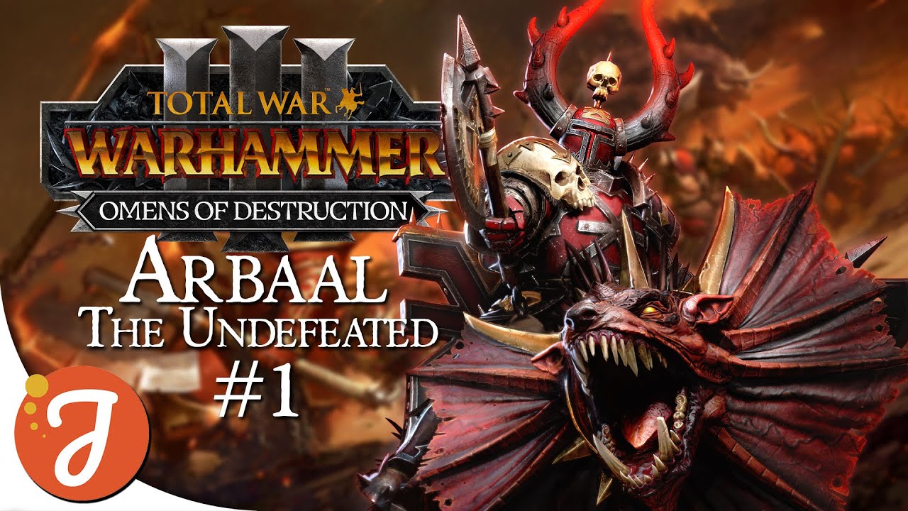 ARBAAL THE UNDEFEATED, DESTROYER OF KHORNE | ARBAAL #01 | Total War: WARHAMMER III