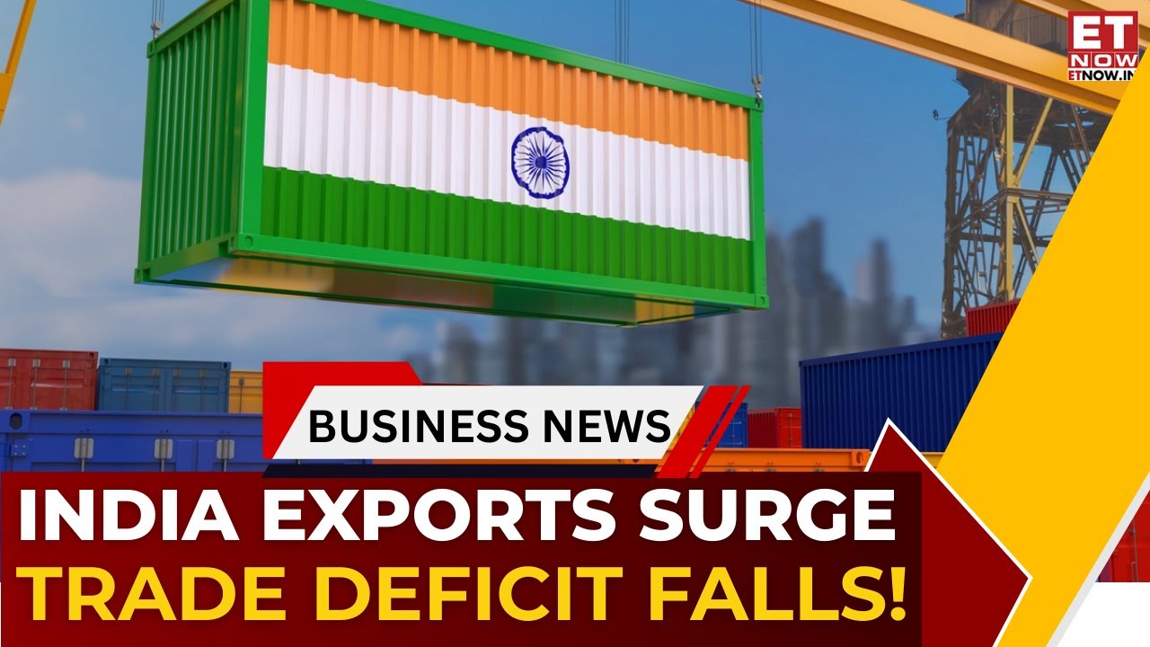 India&rsquo;s Exports Hit 10-Year November High | Trade Deficit at 5-Month Low | November Trade Data