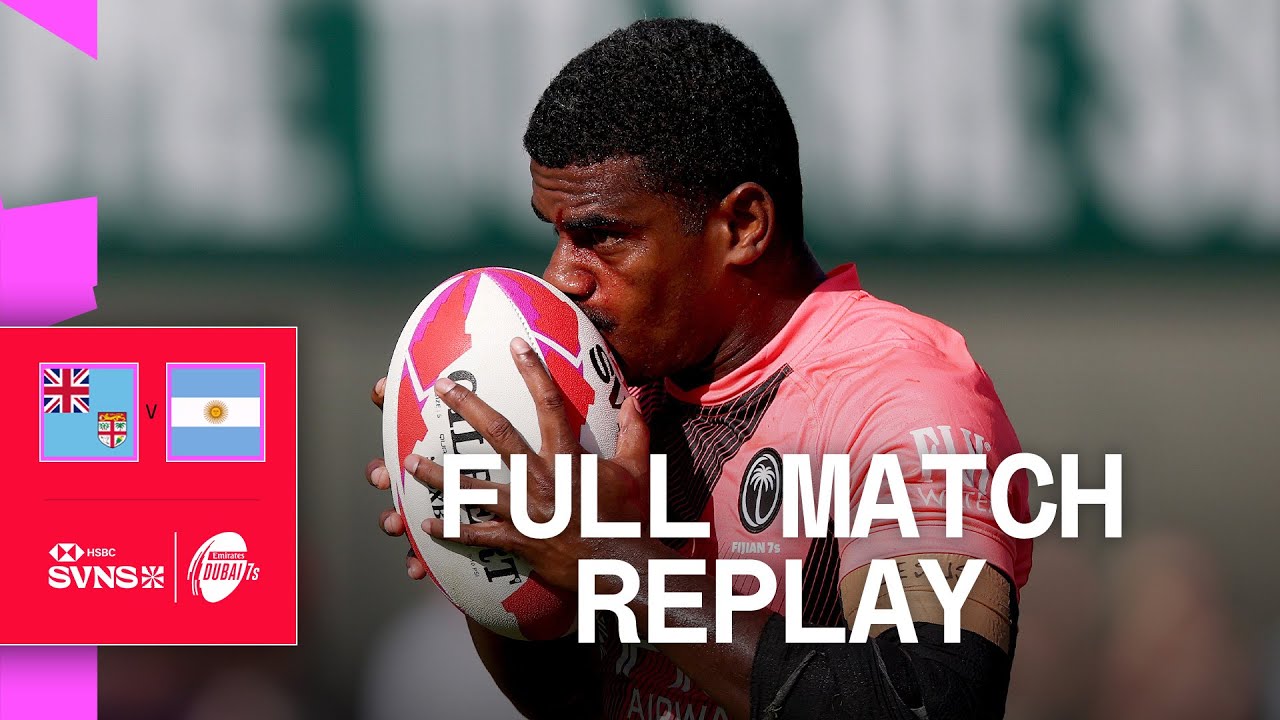 60-point thriller | Fiji v Argentina | Dubai 2024 HSBC SVNS | Full Match Replay