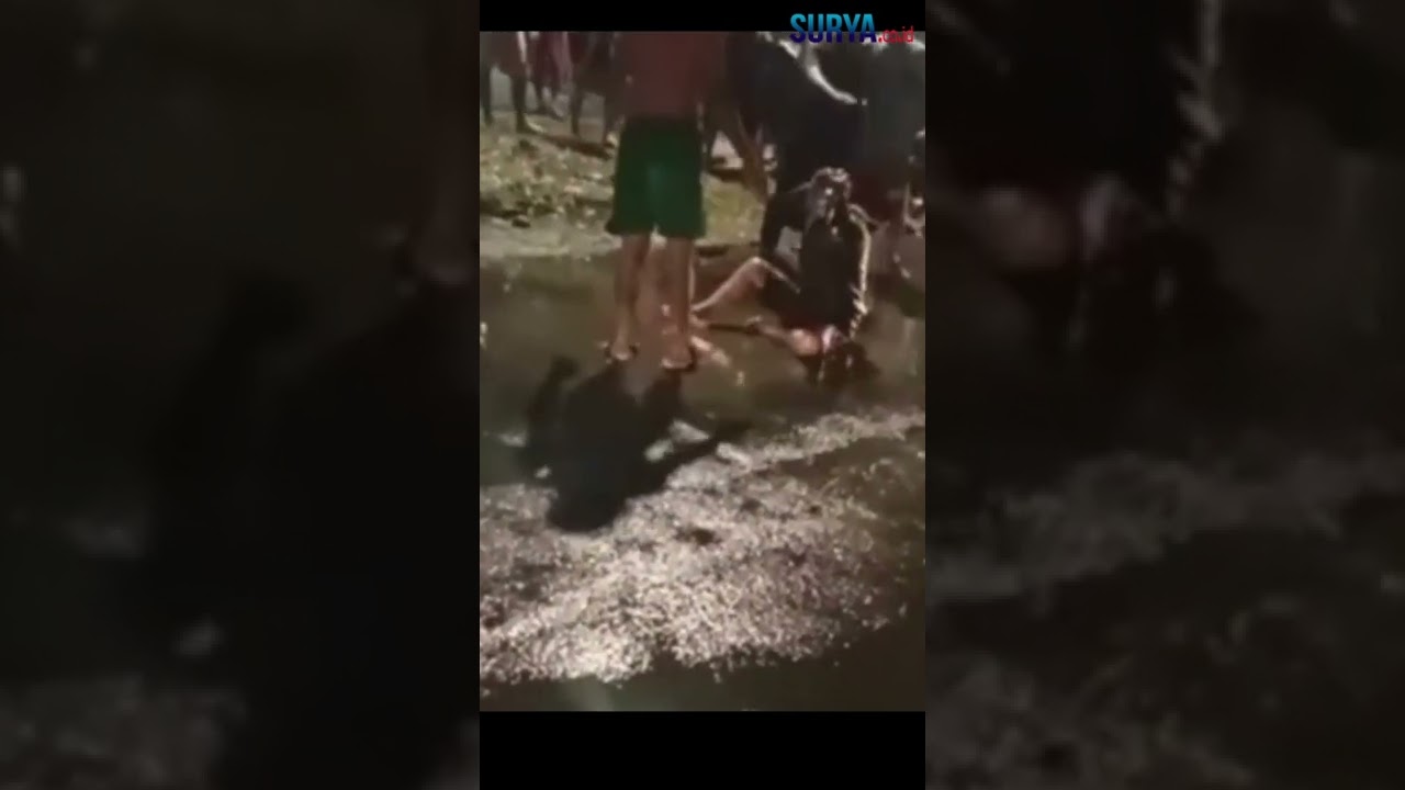 Maling Motor Dikepung Warga Sambikerep Surabaya