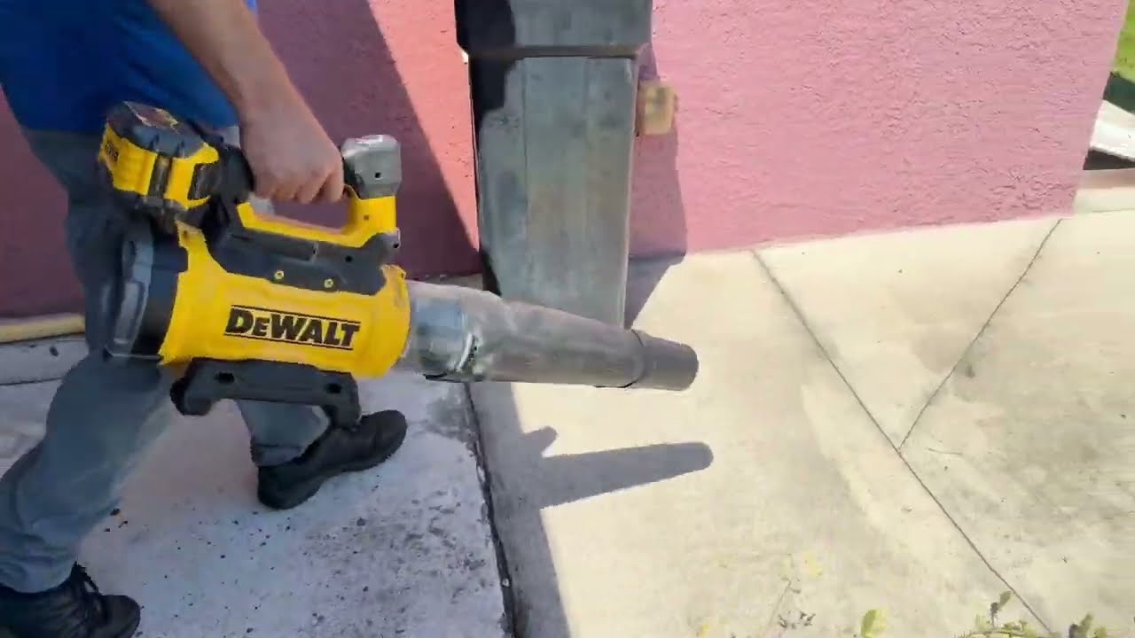 New Dewalt 60v  Blower (DCBL777) Performance Test. #dewalt  #blower