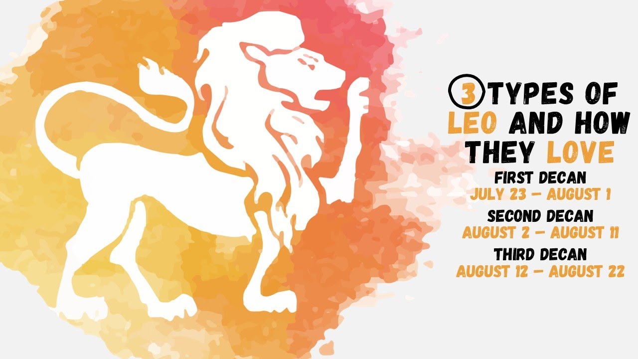Understanding Leo Decans Personality and Love #Leo