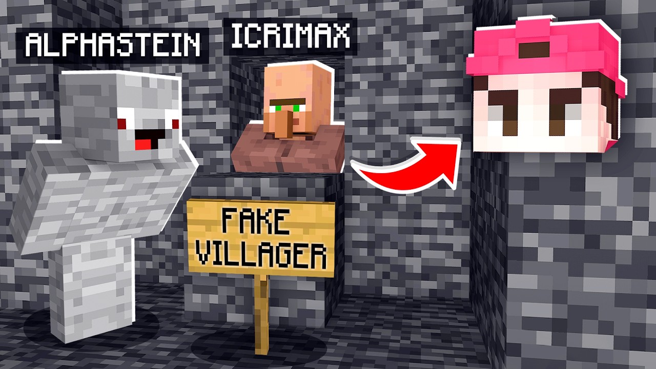 Ich CHEATE als FAKE VILLAGER in Minecraft Bed Wars! 😂