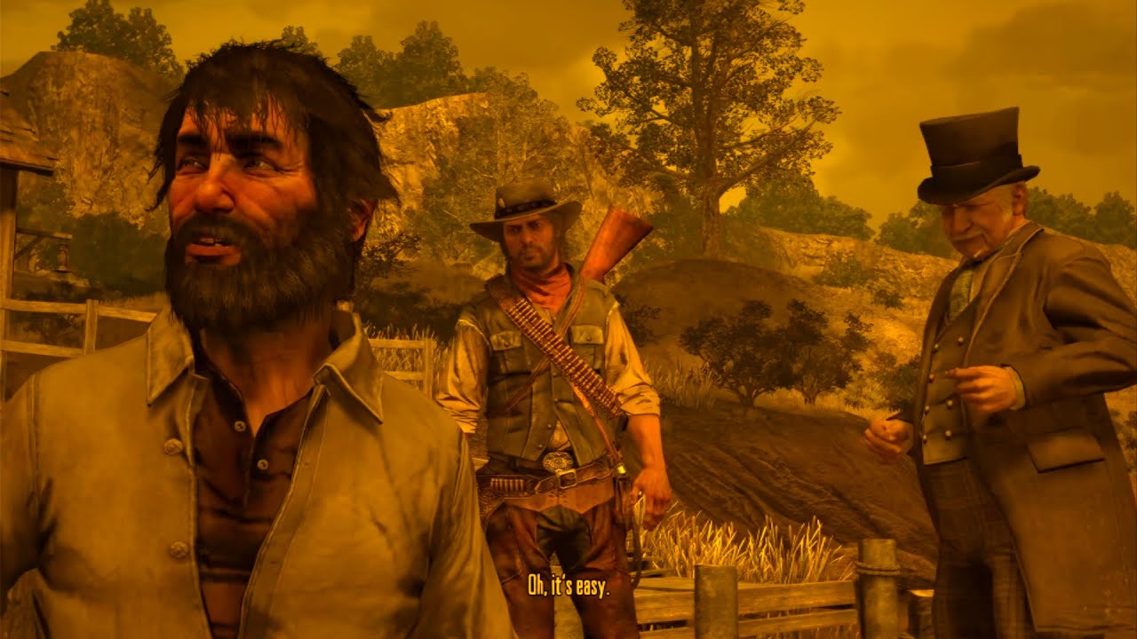 red dead redemption - going to Mexico