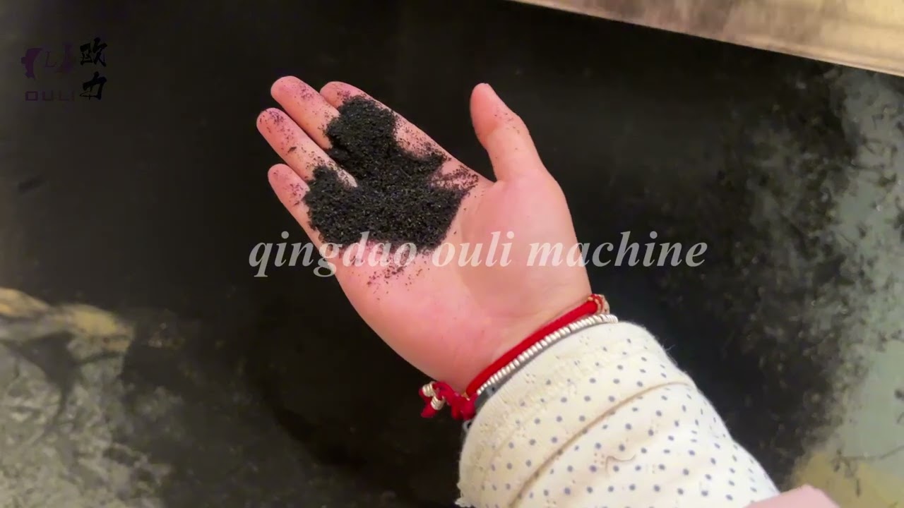Big model rubber cracker mill machine can produce 3000 kg tire granule/powder per hour,