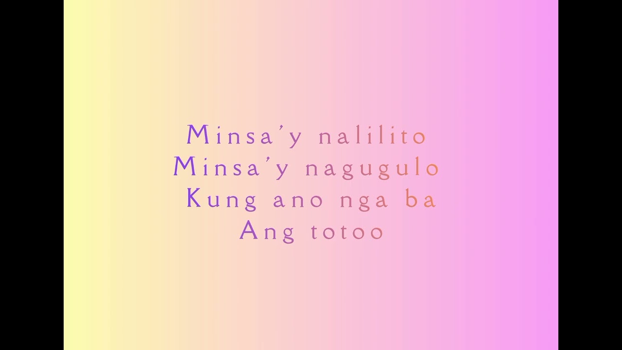 Di ba't Ikaw by: Julie Quimson
