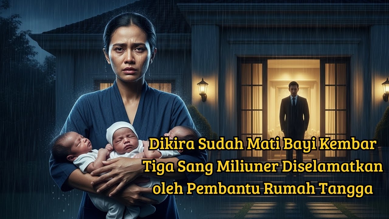 Dikira Sudah Mati — Bayi Kembar Tiga Sang Miliuner Diselamatkan oleh Pembantu Rumah Tangga