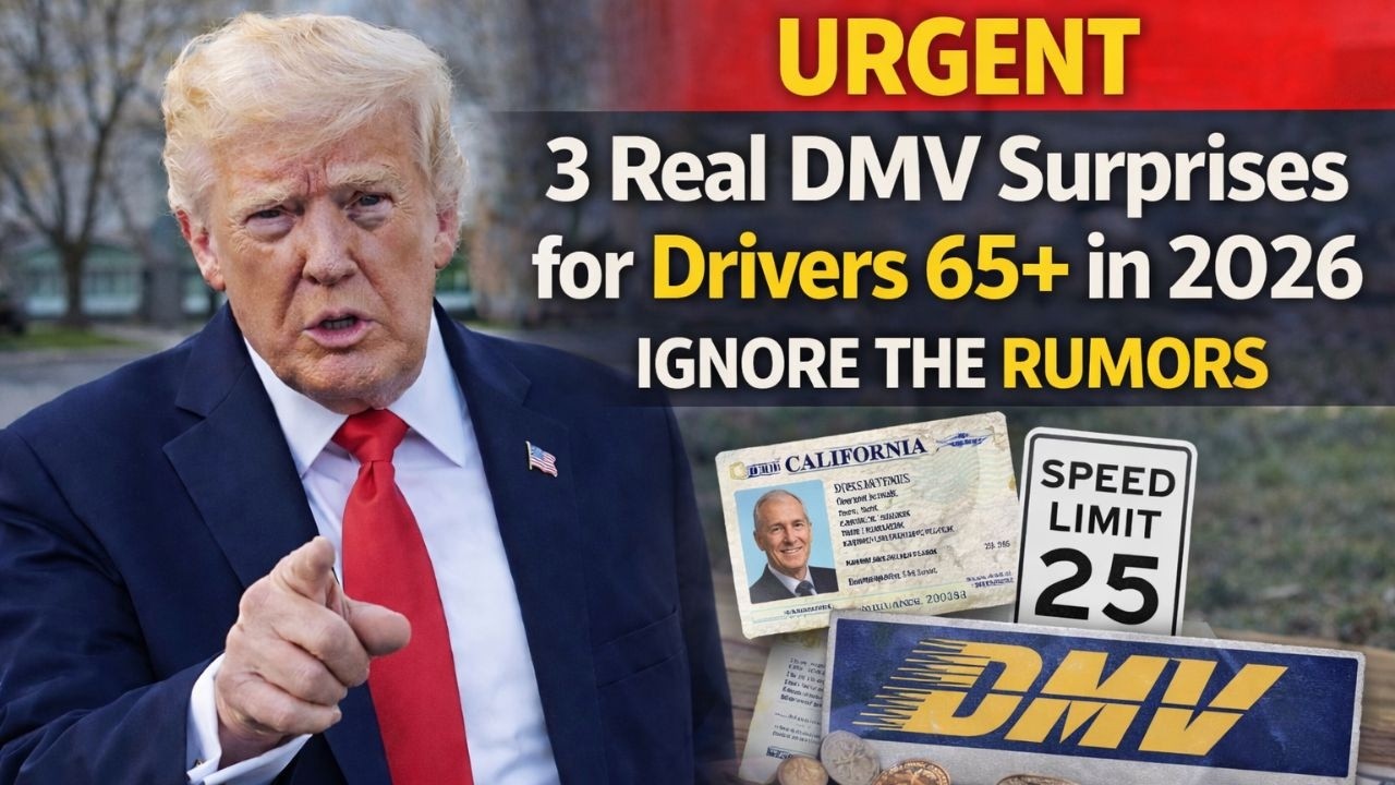 URGENT: 3 Real DMV Surprises for Drivers 65+ in 2026 (Ignore the Rumors)