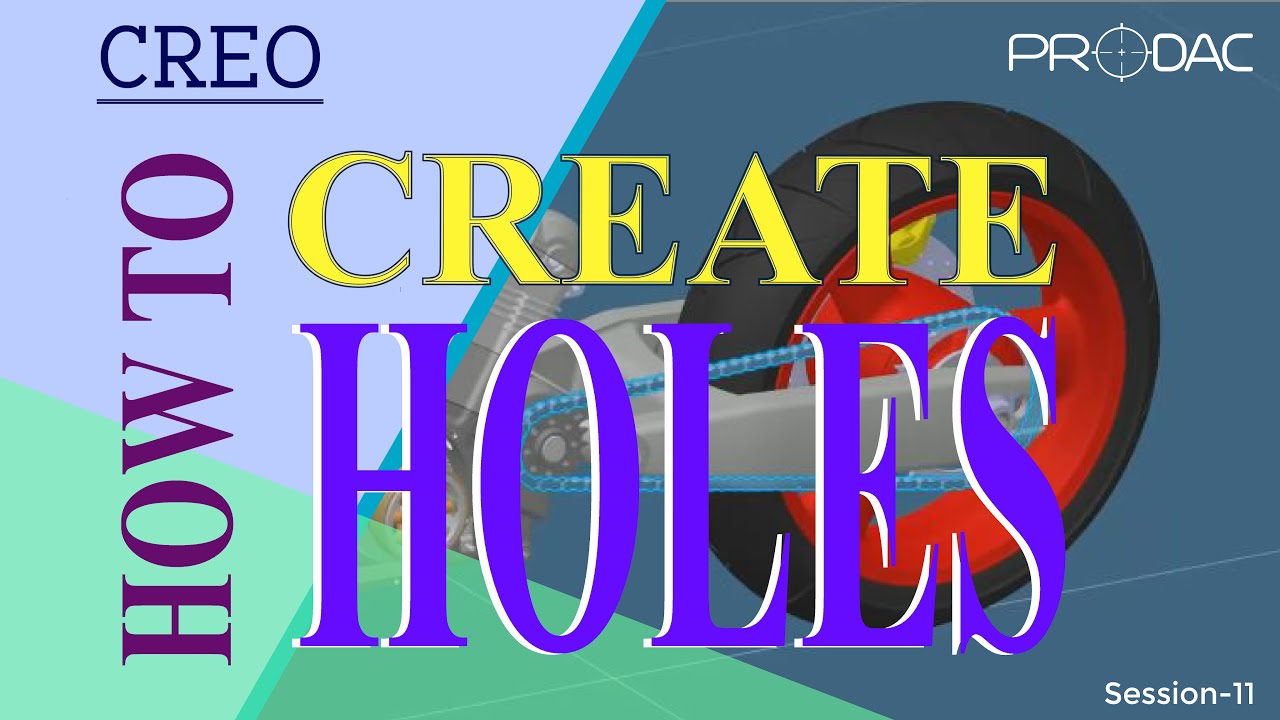 How to Create Holes in Creo