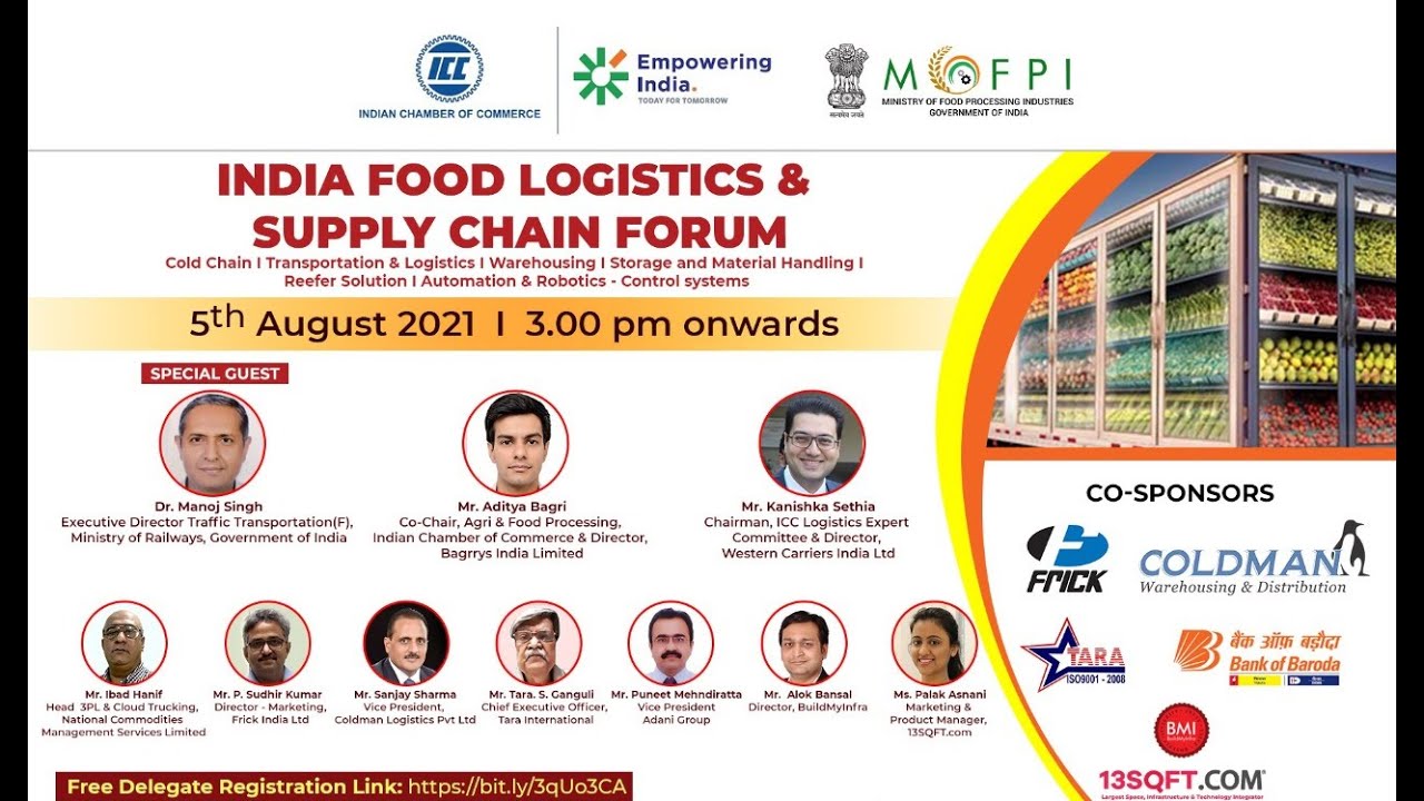 Current Cold Chain Scenario in India | ICC | Food Logistics & Supply Chain Forum