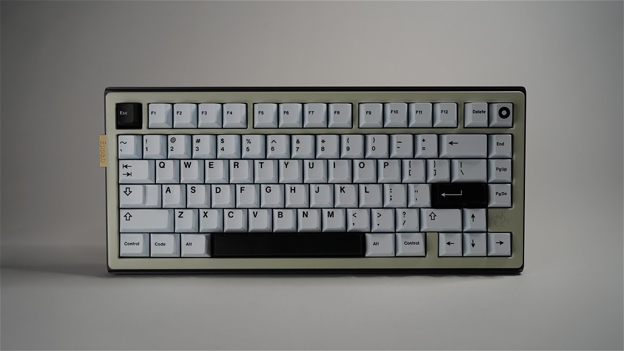 Jelly Epoch // Gateron Yellow Milky Top Switches w/ UHMWPE stems