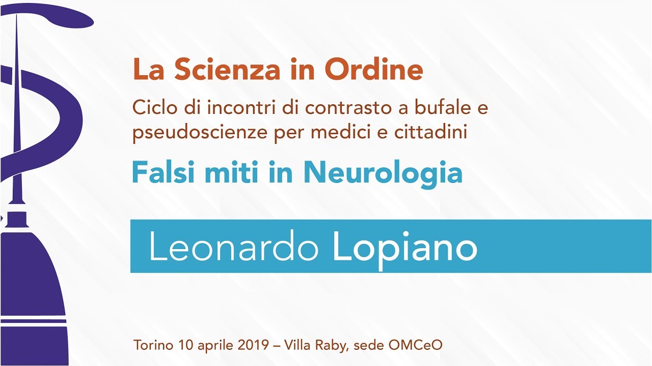Leonardo Lopiano - La malattia di Parkinson