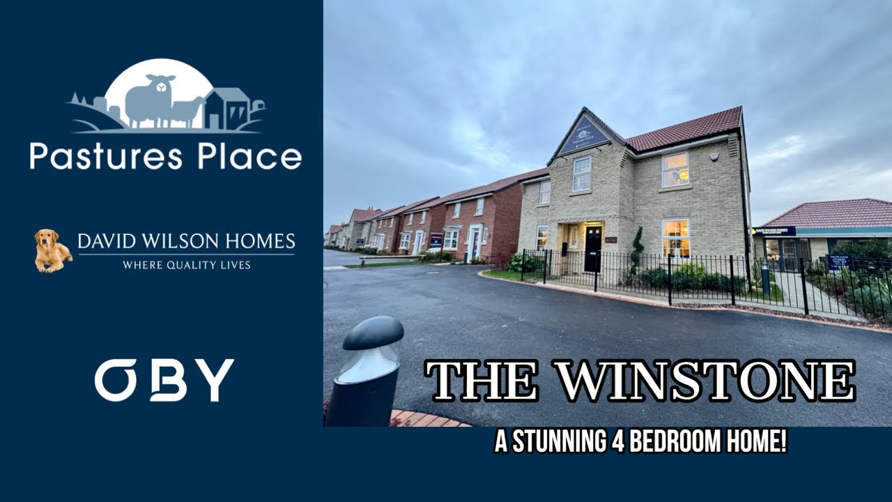David Wilson Homes The Winstone a Stunning 4 bedroom home @ Pastures Place Corby Glen