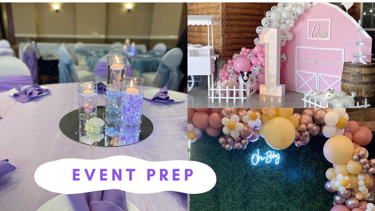 Make Centerpieces With Me | Prepping for Events