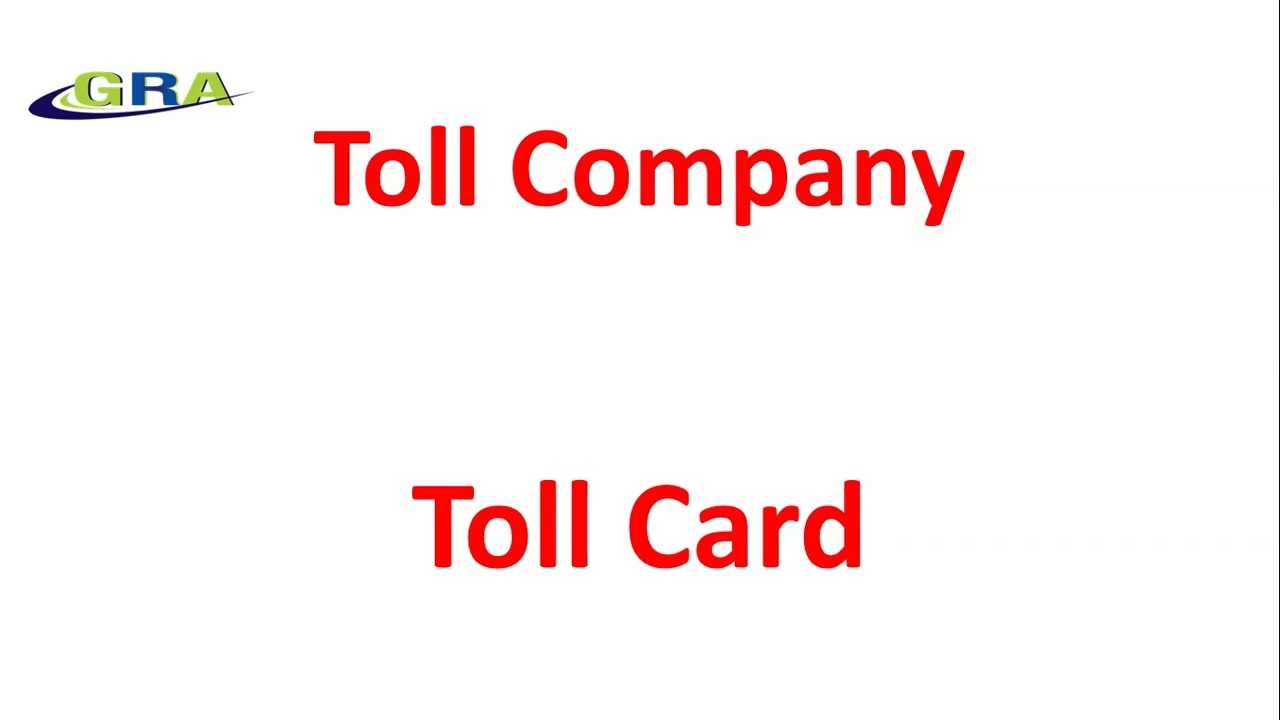 Toll card كارت التول