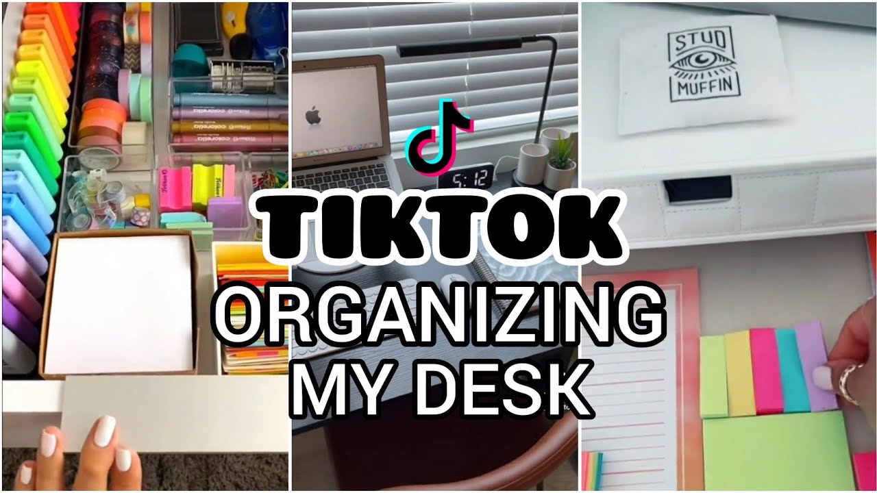 ASMR 🖊🖍 Desk Organization & Stationery  ♡ TIKTOK Compilation