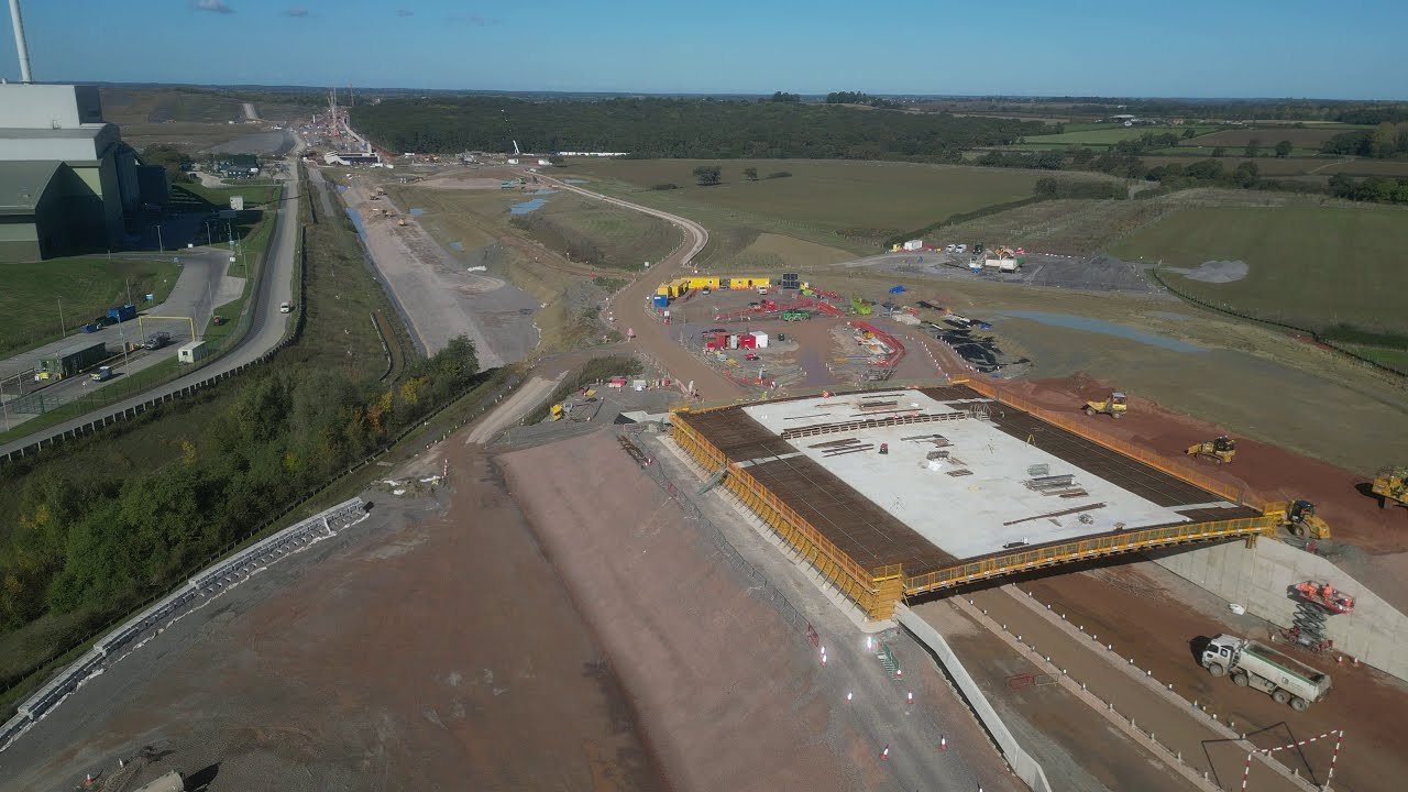 HS2 Green Bridge - Calvert