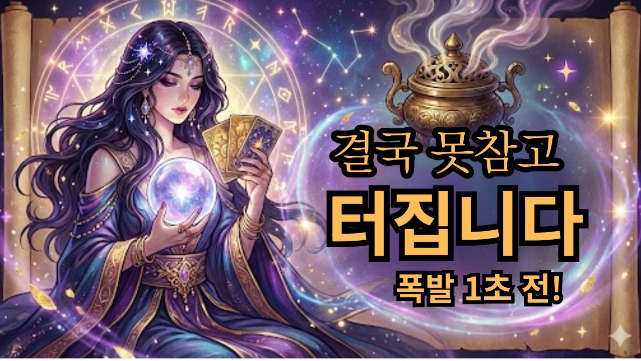 결국 못참고 터집니다  CC:EN
