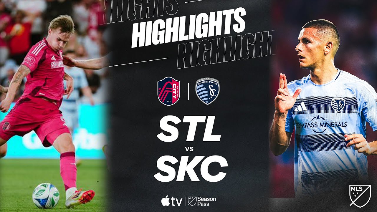 St. Louis CITY SC vs. Sporting Kansas City | Full Match Highlights